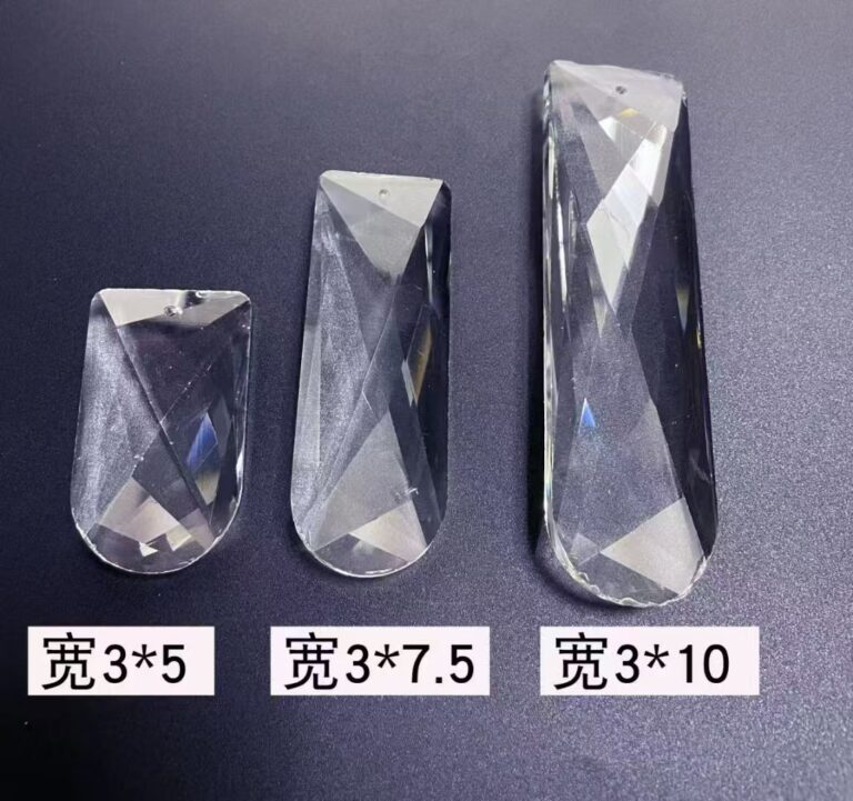 水晶灯饰挂件 · 长条切面款